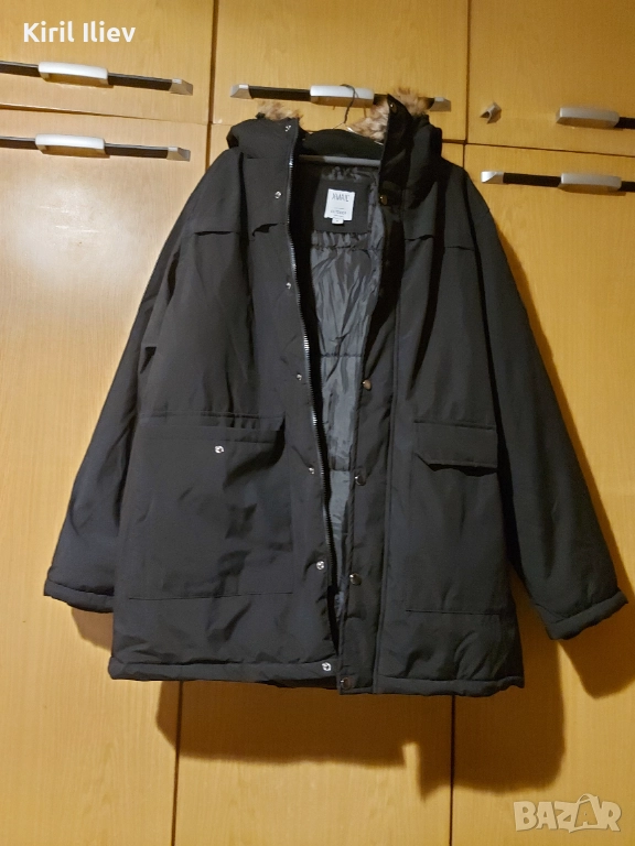 Чисто ново черно зимно яке., снимка 1