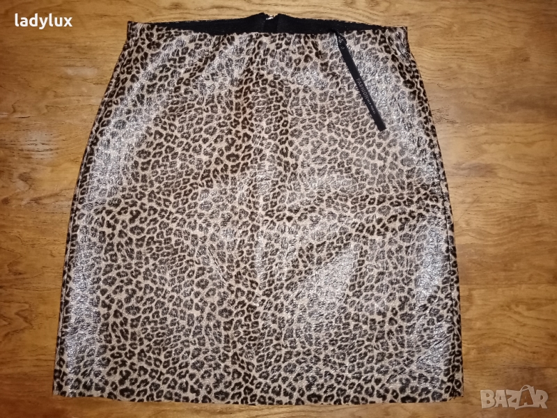 GINA TRICOT, PVC, Леопардов принт, Размер S. Код 1614, снимка 1