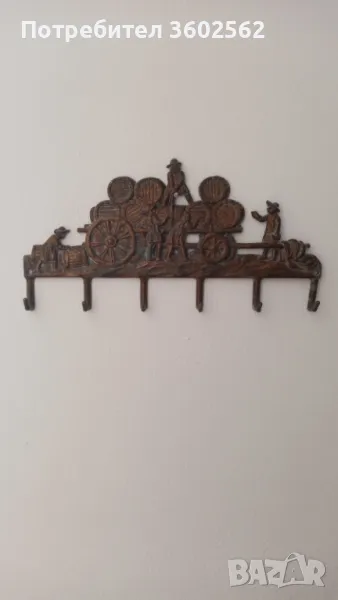 Ретро бронзова закачалка, снимка 1