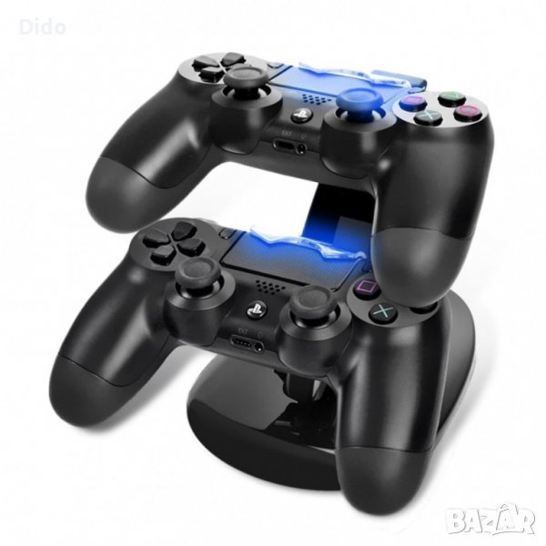 Стойка и зарядно за PS4 джойстици (dualshock), снимка 1