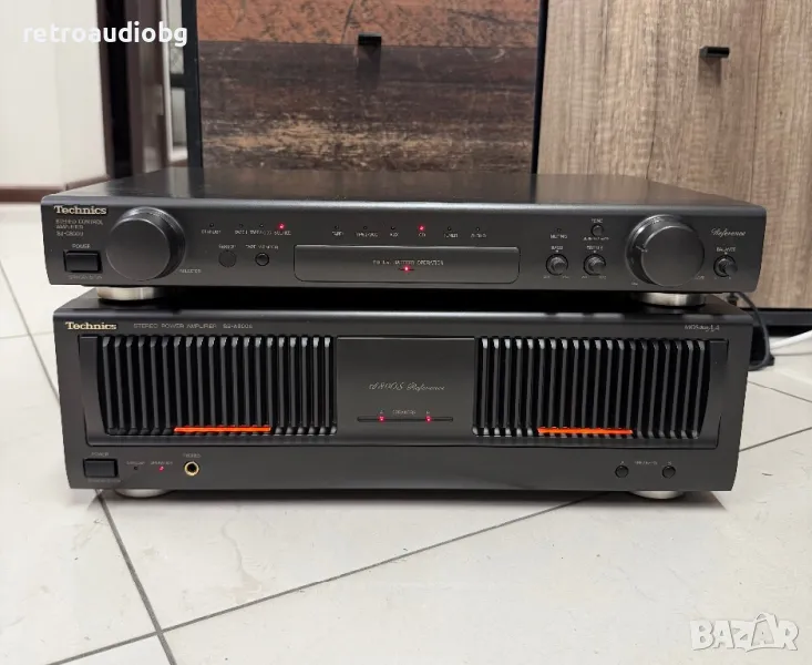 🔊Предусилвател + усилвател Technics SE-A800S + SU-C800U - Class AA🔊, снимка 1