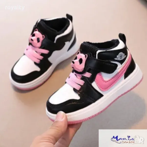 Детски кецове с розова панда, снимка 1