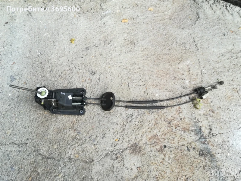 Пежо Peugeot 207 1.4i избирач скоростен лост механизъм жила скорости редач, снимка 1