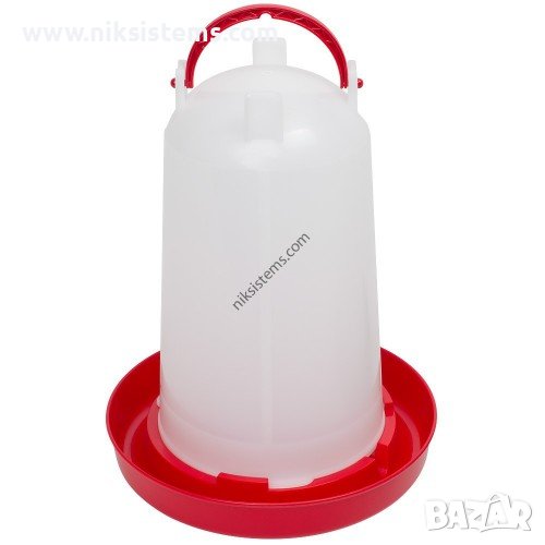 Поилки за Птици Вакуумни с Дръжка 3 литра ECO - Арт. №: 11546, снимка 1