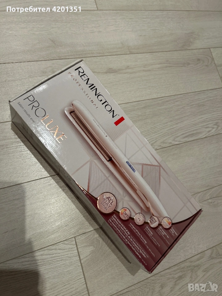 Професионална преса за коса Remington Pro Luxe, снимка 1