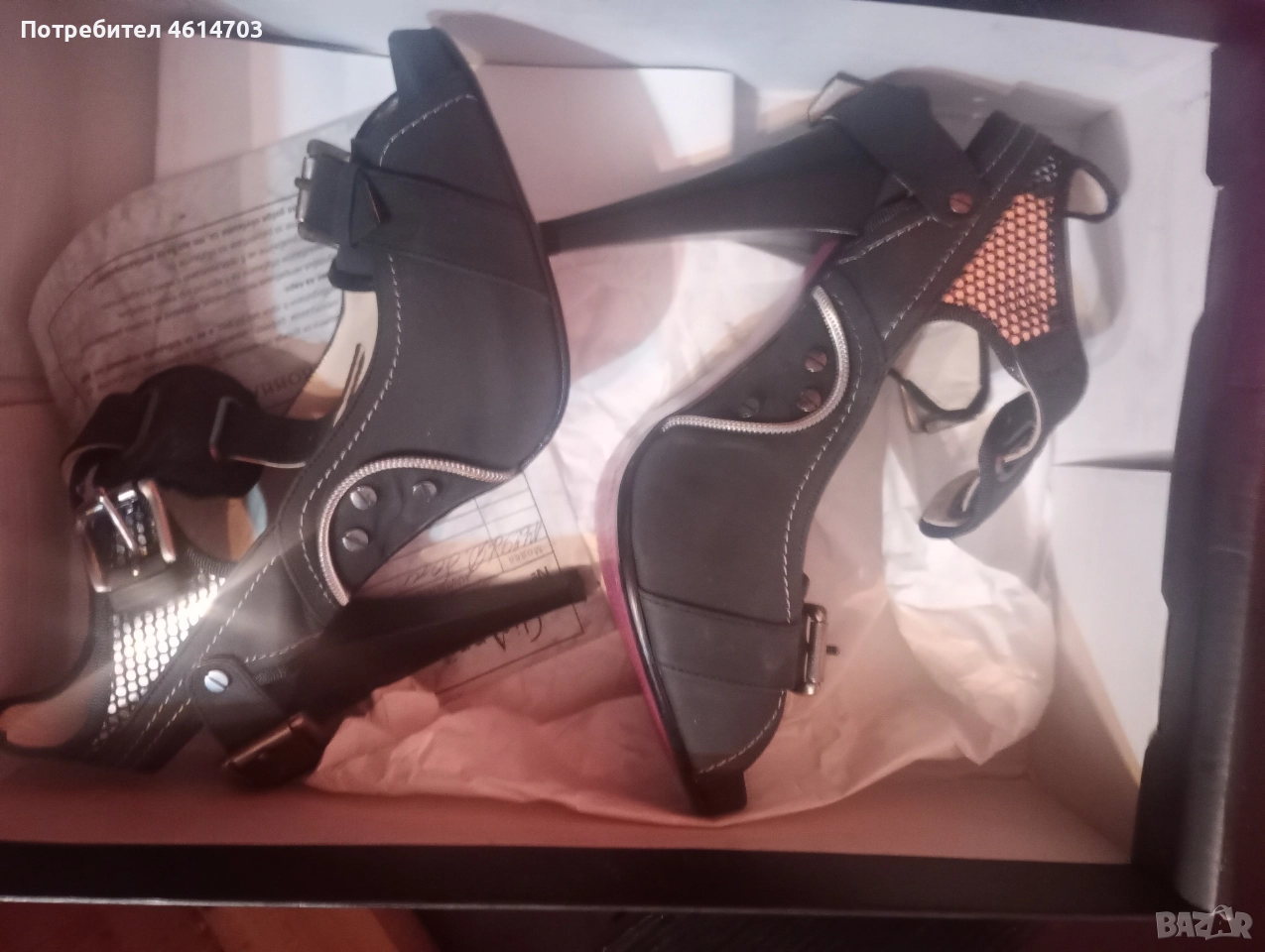 луксозни дамски обувки , снимка 1