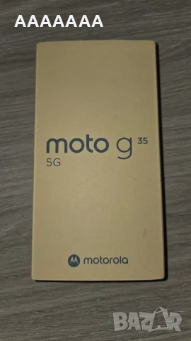 motorola g35 запечатан
