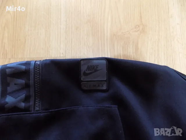 горнище nike air max найк худи яке суитчър блуза фанела спортно мъжко оригинал S, снимка 3 - Спортни дрехи, екипи - 55883847