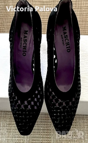 Модерни красиви изящни обувки MASCHIO Италия, снимка 5 - Дамски обувки на ток - 51424177