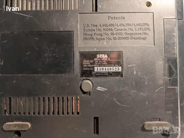 Оригинална конзола Sega Mega Drive 2 - само козола, снимка 9 - Други игри и конзоли - 53750701