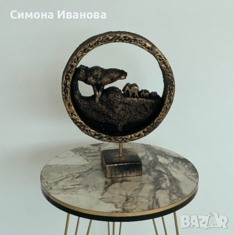 Статуетка сафари , снимка 2 - Декорация за дома - 42364734