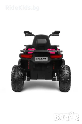 Детско ATV GIGANT Розово– 4x4, до 30 кг, с Музика, снимка 6 - Детски велосипеди, триколки и коли - 49972316