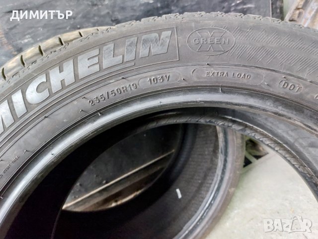 4бр.летни MICHELIN 235/50/19 103V DOT 4817, снимка 9 - Гуми и джанти - 41240523