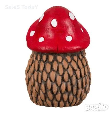 Керамичен фигурка за градина, тераса, балкон, Таралеж, 30см , снимка 2 - Градински мебели, декорация  - 49632409