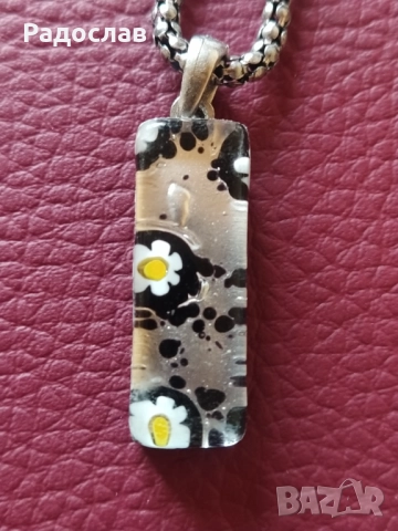 колие висулка Murano, снимка 2 - Колиета, медальони, синджири - 52043879