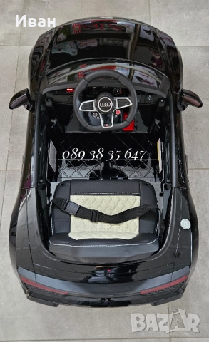 ПРОМОЦИЯ ДО 31.12!НОВО!Акумулаторна кола Audi R8 BLACK с 12V батерия,меки гуми, снимка 9 - Детски велосипеди, триколки и коли - 51740681