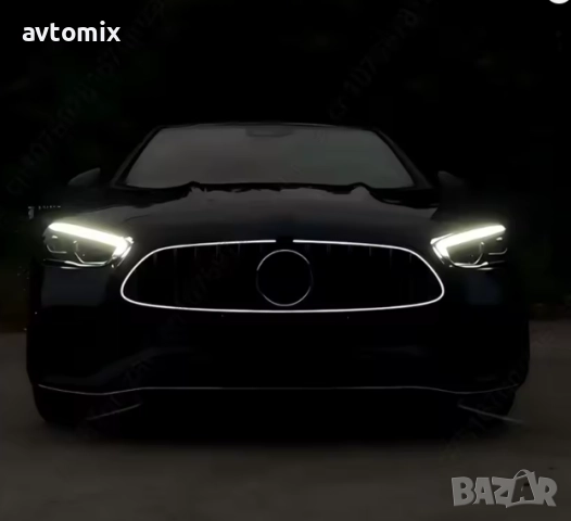 LED решетка за Mercedes C-Class W206 Sports Amg Line GT с осветена предна броня C200 C260 C220 2022-