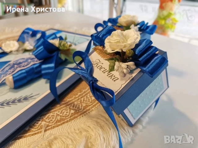 Комплект за кръщене, снимка 8 - Декорация - 52863956