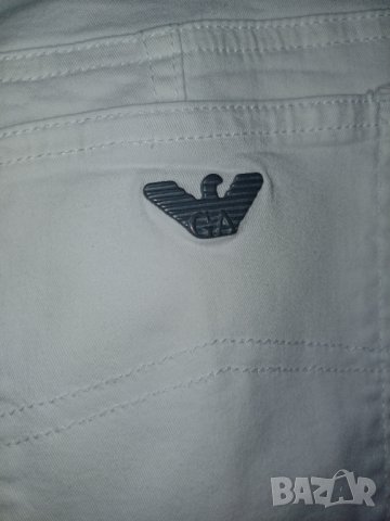 ,бял панталон Armani Jean's 31, снимка 4 - Панталони - 41082275