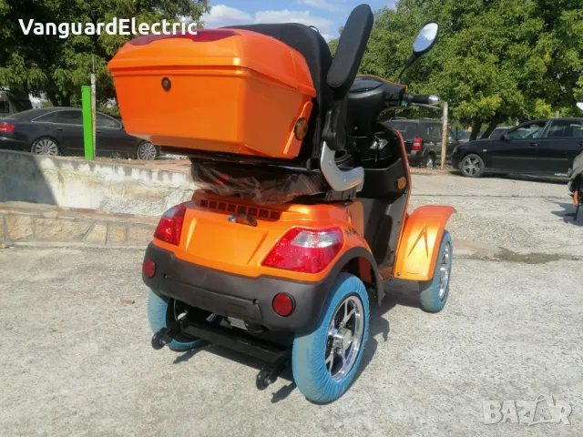 ЕЛЕКТРИЧЕСКА ЧЕТИРИКОЛКА MAXMOTORS 1500W С ВИСОК КЛАС БАТЕРИИ – ПОДСИЛЕНА , снимка 7 - Мотоциклети и мототехника - 40718319