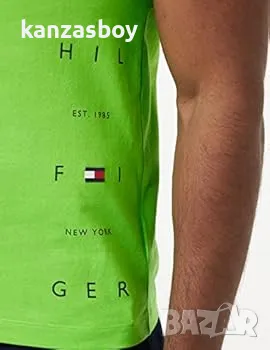 Tommy Hilfiger - страхотна мъжка тениска SLIM FIT 100% оригинал КАТО НОВА XL, снимка 2 - Тениски - 50086745