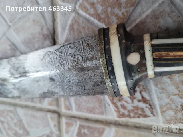 Нож, ханджар, кама, кинжал, нож, каракулак, снимка 4 - Антикварни и старинни предмети - 48969751