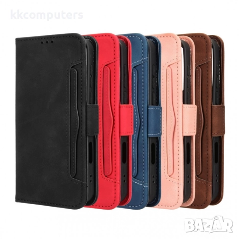 Кожен Калъф Портфейл за Oppo Find X9 Pro 5G- Магнитно затваряне, Картхолдер и Стойка, вкл. Протектор, снимка 2 - Калъфи, кейсове - 52705140