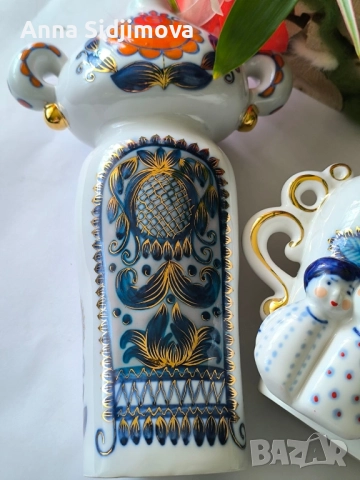 Руски порцелан графини, снимка 6 - Антикварни и старинни предмети - 51701271