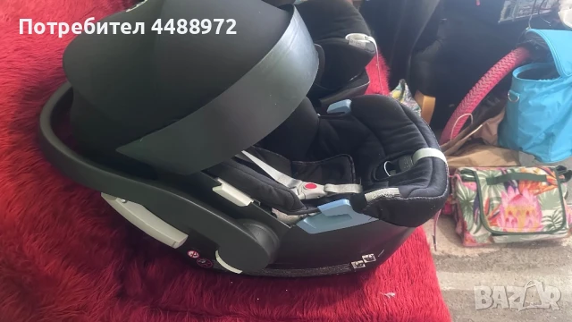 Cybex Aton 5 / Cybex Cloud Q , снимка 4 - Столчета за кола и колело - 51273427