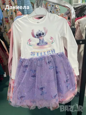 Рокля Стич, снимка 2 - Детски рокли и поли - 49276089