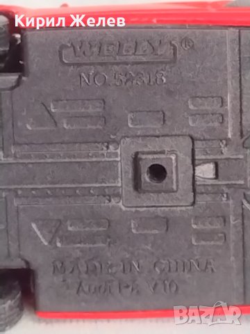 Метална количка AUDI MADE IN CHINA WELLY рядка за КОЛЕКЦИЯ ДЕКОРАЦИЯ 14126, снимка 12 - Колекции - 40705976