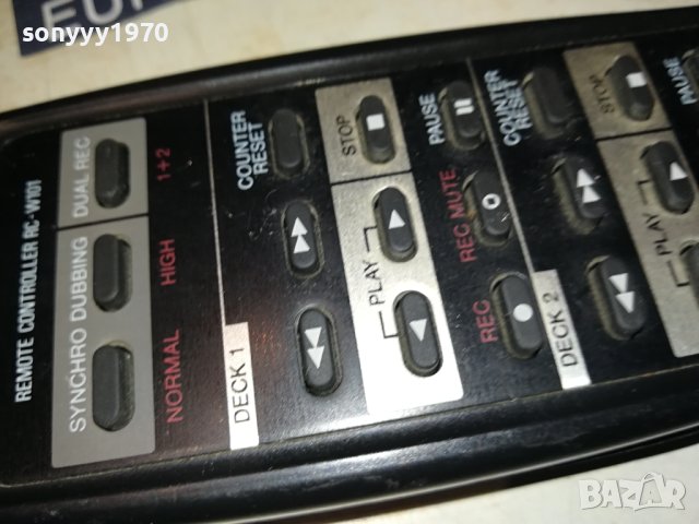 AIWA RC-W101 REMOTE ВНОС SWISS 2308230930, снимка 4 - Декове - 41940057