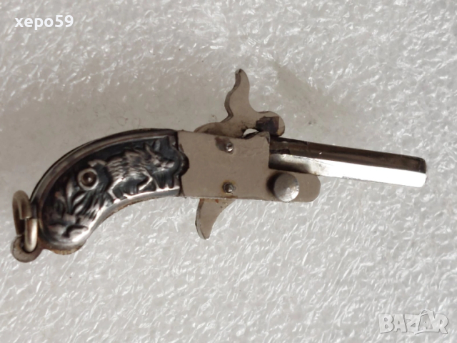 Миниатюрни сребърни пистолети-сребро 900/цена за трите 500 еу., снимка 13 - Антикварни и старинни предмети - 53012458