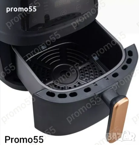 Air Fryer Silver Crest 8L. 2400W - здравословно готвене с горещ въздух, снимка 5 - Уреди за готвене на пара - 47420695