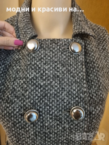 Рокля тип тренч Mango(размер М), снимка 3 - Рокли - 52405398