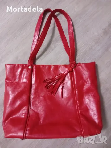 Дамска чанта естествена кожа 
