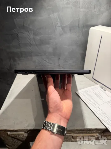 3 cycle! КАТО ЧИСТО НОВ Macbook Air M4 Midnight 13", снимка 5 - Лаптопи за работа - 56208644