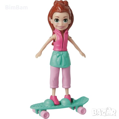 Кукла Polly Pocket с кученце и аксесоари - 19 части / Mattel , снимка 4 - Кукли - 40348933