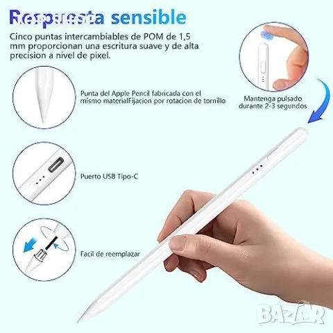 Нова писалка стилус за таблет iPad прецизен връх Писане/рисуване Айпад