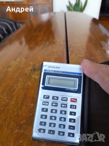 Стар калкулатор Sharp #3, снимка 3 - Антикварни и старинни предмети - 40632916
