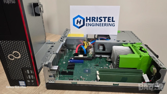 Fujitsu Esprimo D958 Intel i5 8-GEN 3.00-4.10GHz, 8GB DDR4, 256GB SSD, снимка 5 - Работни компютри - 53388283