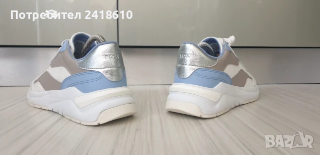 Hugo Boss Skylar Runn Leather Sneakers Womens Size 39/25см НОВО! ОРИГИНАЛ! Дамски сникърси!, снимка 4 - Кецове - 50939447