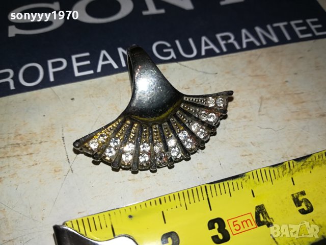 ГОЛЯМ ПРЪСТЕН С КАМЪНИ 0107230717, снимка 3 - Колекции - 41409592