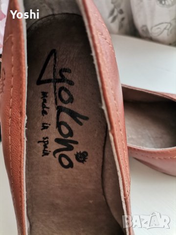 Чисто нови обувки от естествена кожа.Yokono, снимка 11 - Дамски обувки на ток - 41534464