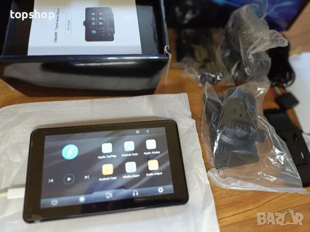 НОВ плейър Hikity 7" безжичен Carplay & Android. Aux букса, TF Card, Type C, DVR, Bluetooth, FM, GP, снимка 7 - Аксесоари и консумативи - 50501893