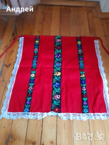 Стара престилка #39, снимка 2 - Антикварни и старинни предмети - 53574541