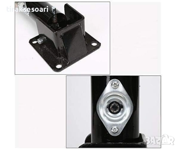 Сгъваем стоманен стълб за паркомясто 60 см с ключалка и 3 ключа, снимка 4 - Аксесоари и консумативи - 53624967