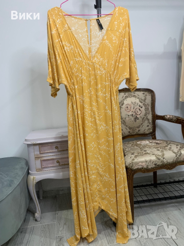 Размер L красива рокля, снимка 4 - Рокли - 44653910