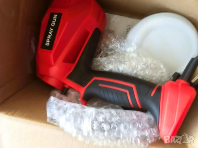 ПИСТОЛЕТ ЗА БОЯДИСВАНЕ 400W | ЧИСТО НОВ, снимка 3 - Други инструменти - 53655500
