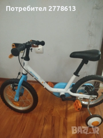 Детско колело 14инча, снимка 4 - Детски велосипеди, триколки и коли - 53575697